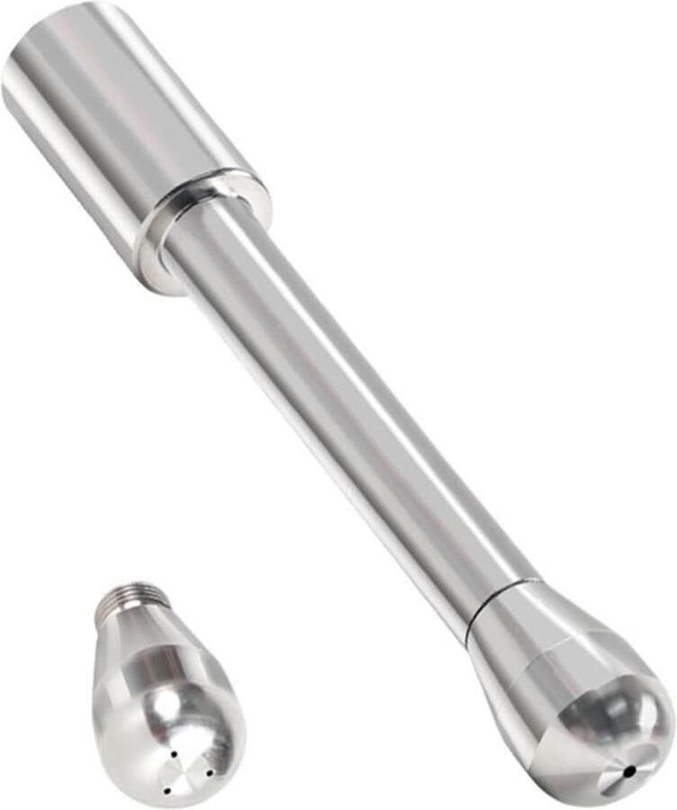 Stoommondstuk Koffiezetapparaat Melkschuimer Accessoire Perfect Melkschuim Maken Roestvrij Staal 304 1 Stuk Zilver