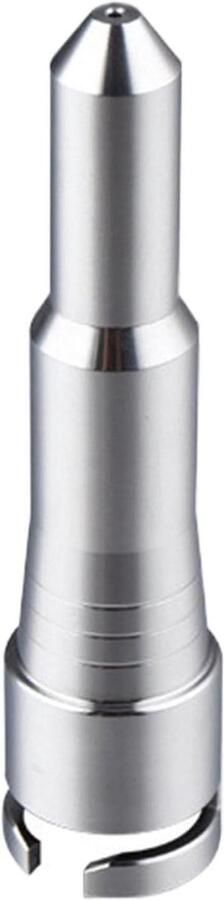 Stoommondstuk Koffiezetapparaat Reserve RVS Uitloop Melkschuim Maken Nauwsluitende Gesp 7.35 x 1.7 cm Zilverkleurig