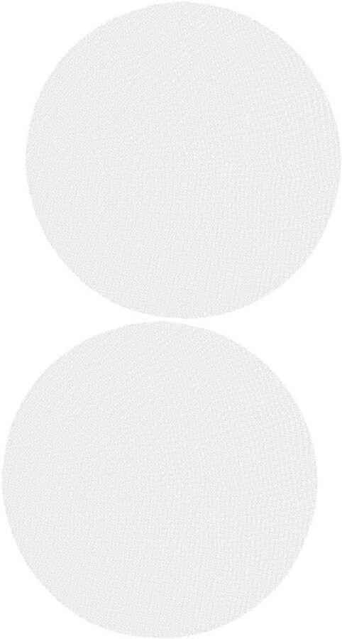 Stoomonderleggers Antiaanbak Pads Gezond Koken Herbruikbaar en Scheurbestendig 26x26CM Wit
