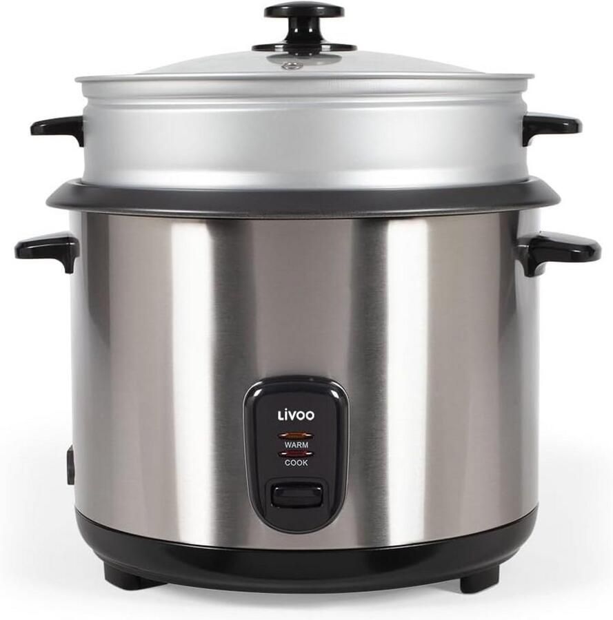 Stoompan 2 8 liter 1000 W Roestvrij staal