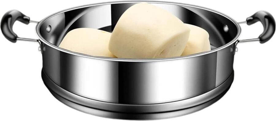 Stoompan Roestvrij Staal Stoomkoker Keuken Gezond Koken 316 Roestvrij Staal Meerdere Gerechten Zilver