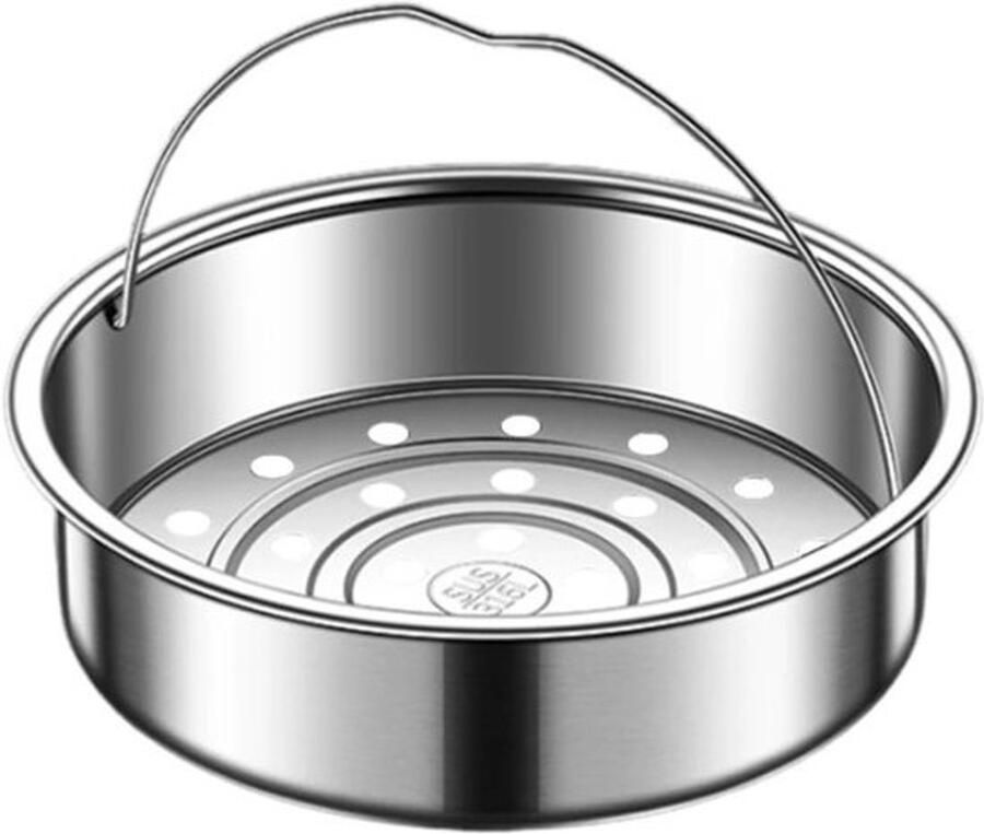 Stoompan Roestvrij Staal Stoommand Inzetstuk Gezond Koken Duurzaam 316 Staal 20-22.5cm