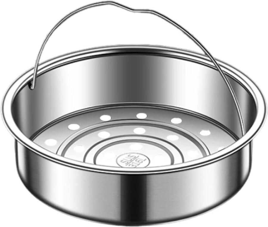 Stoompan Roestvrij Staal Stoommand Inzetstuk Gezond Koken Duurzaam 316 Staal 20-22.5cm
