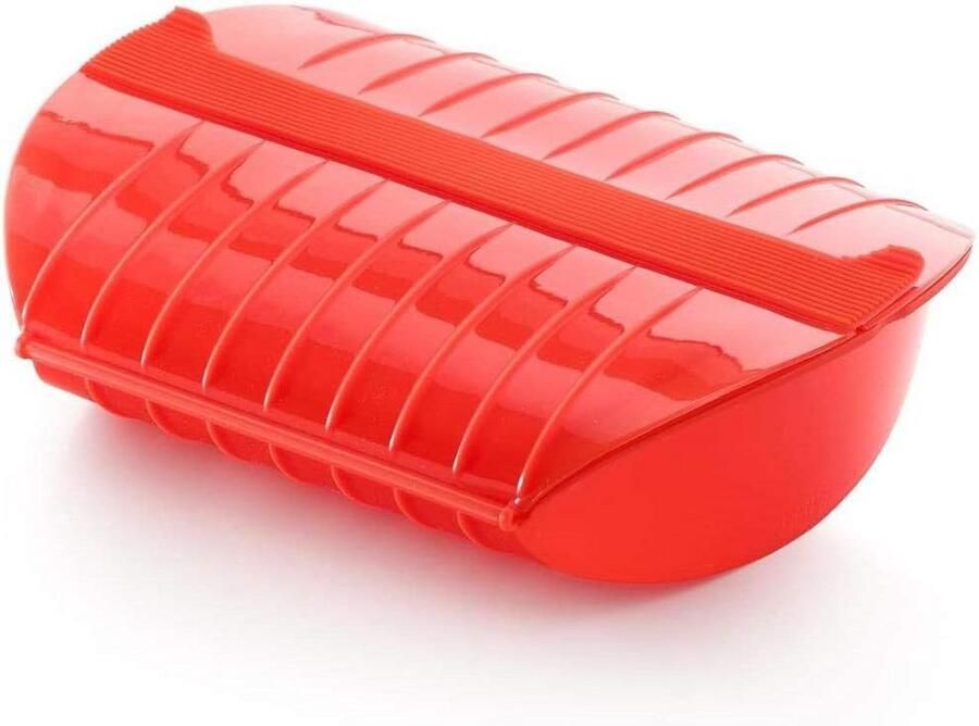 Stoompan voor Magnetron met Inzet Gezond Koken en Stomen