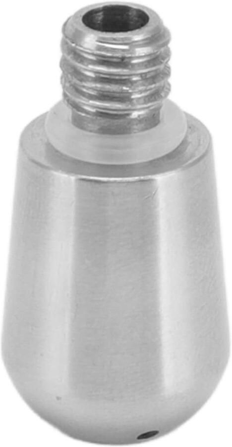 Stoompijpje Koffiemachine Stoommondstuk RVS Melkschuim Maken 3 Gaten Ontwerp 12x23mm Zilverkleurig