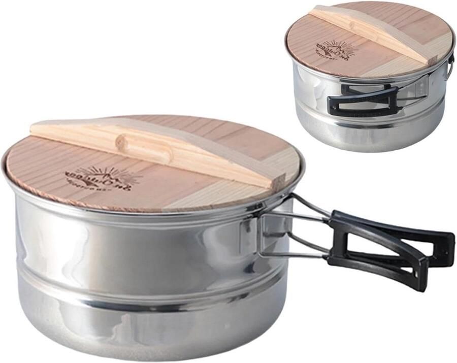 Stoompot Roestvrij Staal Stoompan Stapelbaar Gezond Koken Meerlaags Ontwerp 3 Stuks Zilver