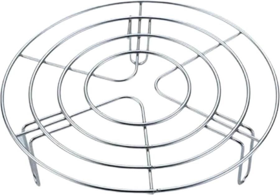 Stoomrek Keuken Bakrek RVS Gerechten Stomen Food-Grade Roestvrij Staal 195 cm Zilver