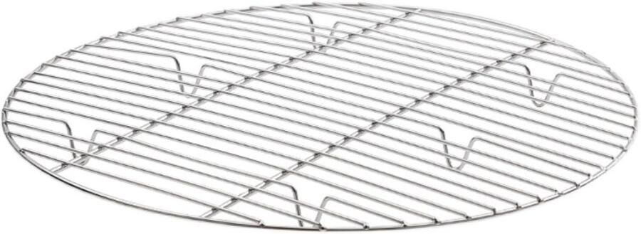 Stoomrek RVS Koelrek Bakrek Gezond Koken Water Scheiding 26 cm Zilverkleurig