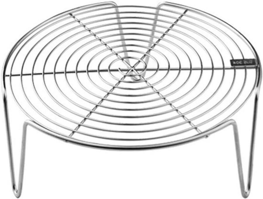 Stoomrek RVS Stoomhouder Koken Gezond Eten Bereiden Hoge Temperatuur Bestendig N.v.t. Zilver