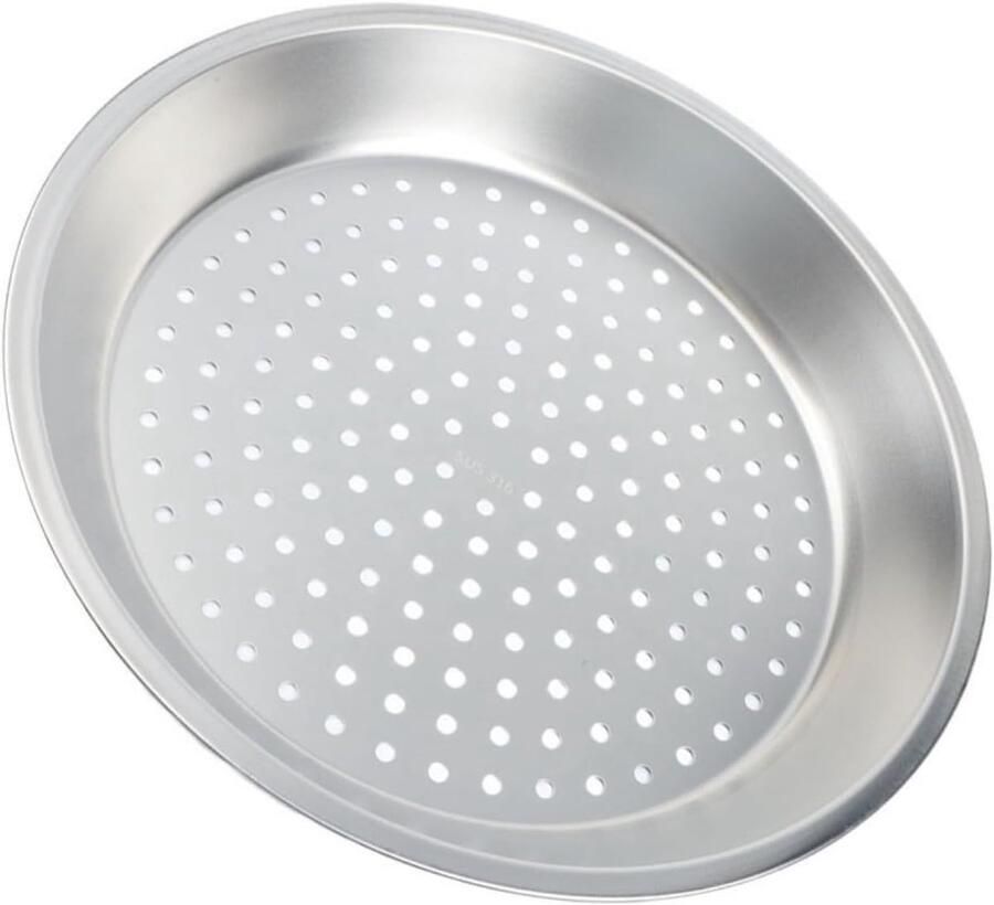 Stoomrek Stoommandje Gezond Koken Verdikt 304 Staal 32 cm Zilver