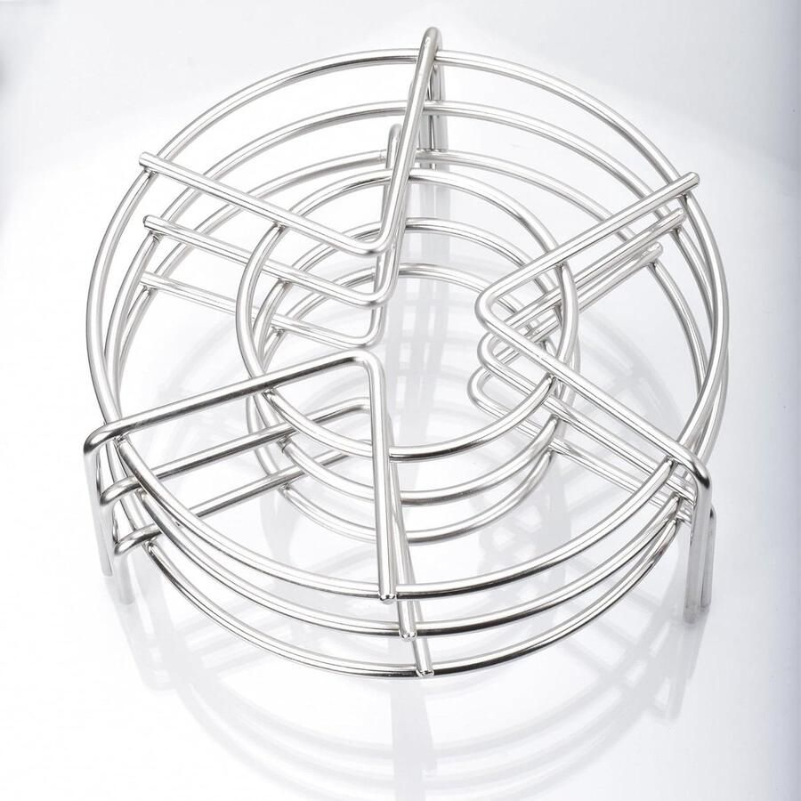 Stoomrek Trivet Rvs Stoomrek Elektrische Snelkookpan stoomrek Stand Diameter 6 inch 3 Pack