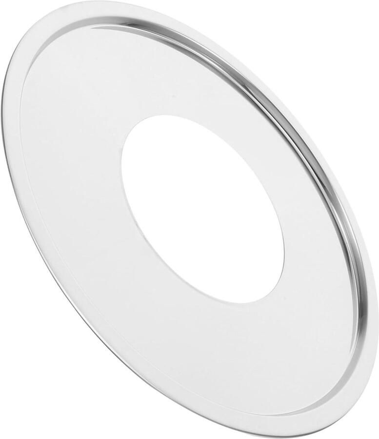 Stoomring Kookadapter Gezond Koken Roestvrij Staal 22 cm Zilver
