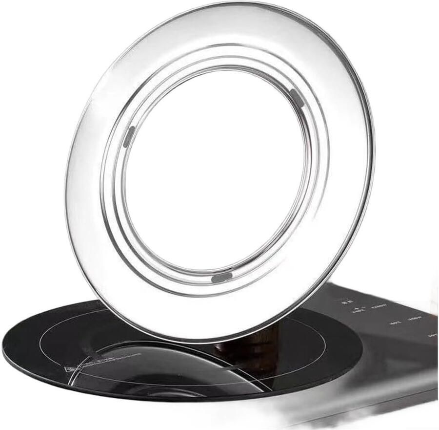 Stoomring Roestvrijstaal Stoomrek Keuken Gezond Koken Verstelbare Pasvorm 30 cm Diameter Zilver