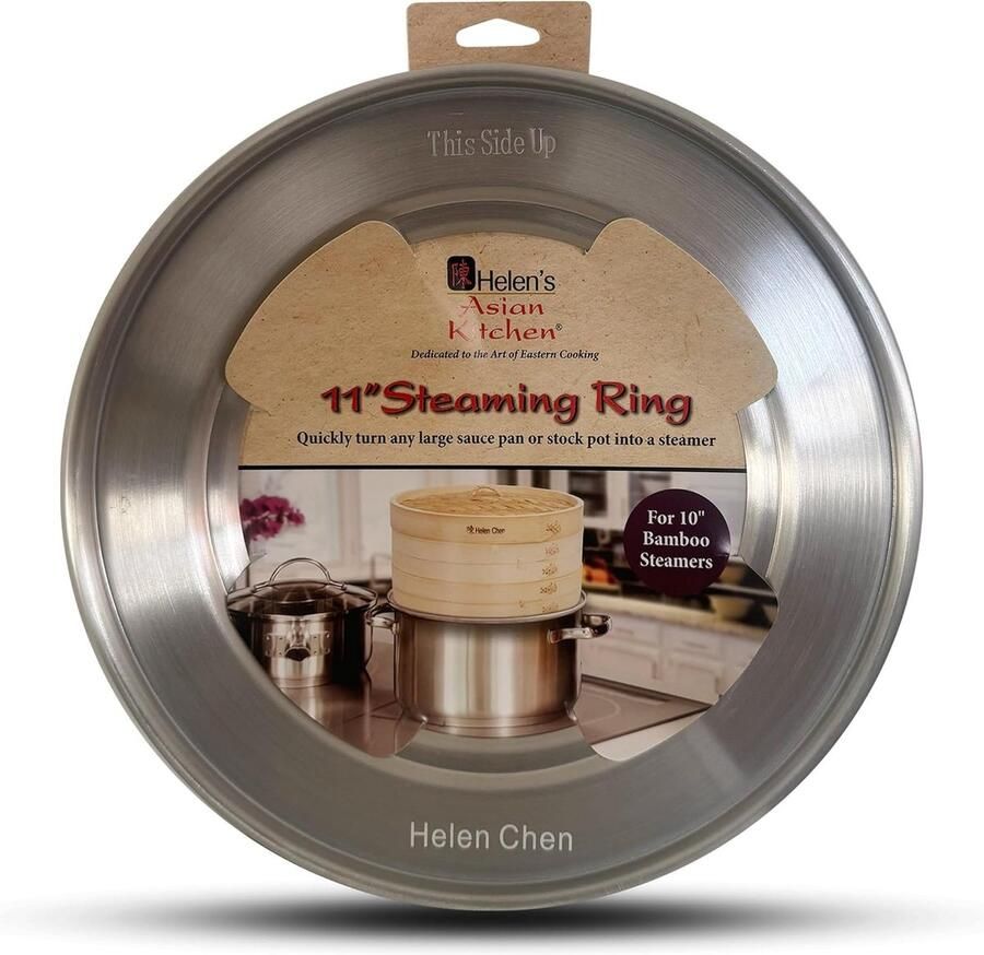 Stoomring Stoom accessoire Aziatisch koken Universele basis 11 inch diameter Aluminium
