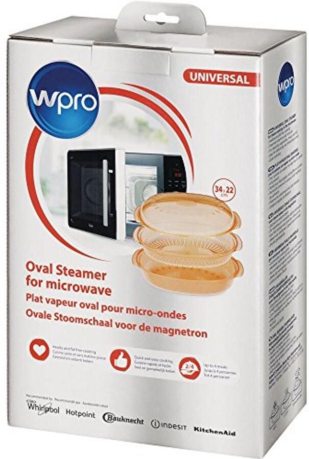 Stoomschaal voor magnetron Ovaal 2 5 L