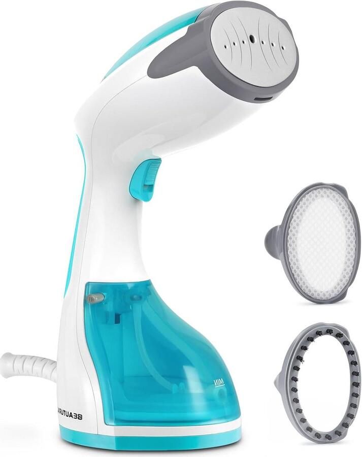 Stoomstrijjkijzer Kledingstomer Kleding Verfrissen 30 Seconden Opwarmen 260 ml Tank Blauw
