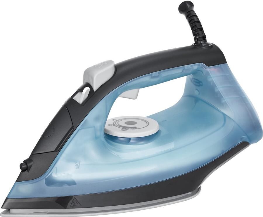 Stoomstrijkijzer 1600 W voor Efficiënt Strijken van Kleding Automatische Uitschakeling Zelfreinigend vier Temperatuurinstellingen Snel Opwarmen
