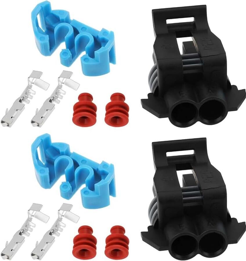 Store 2 sets 2-pins vrouwelijke connector kit 12052641 compatibel met Metri-Pack 150-serie verzegelde connectoren