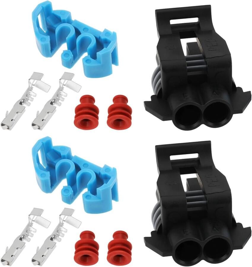 Store 2 sets 2-pins vrouwelijke connector kit 12052641 compatibel met Metri-Pack 150-serie verzegelde connectoren