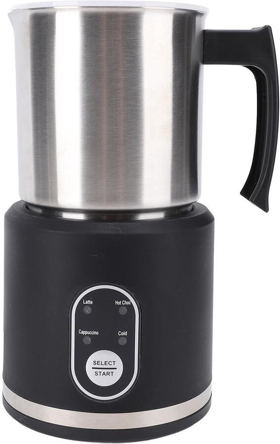 Store_7 Elektrische Melkopschuimer Automatische Melkverwarmer Heerlijke Melkfoam Ideaal voor Koffie en Cappuccino Snelle Verwarming Geb