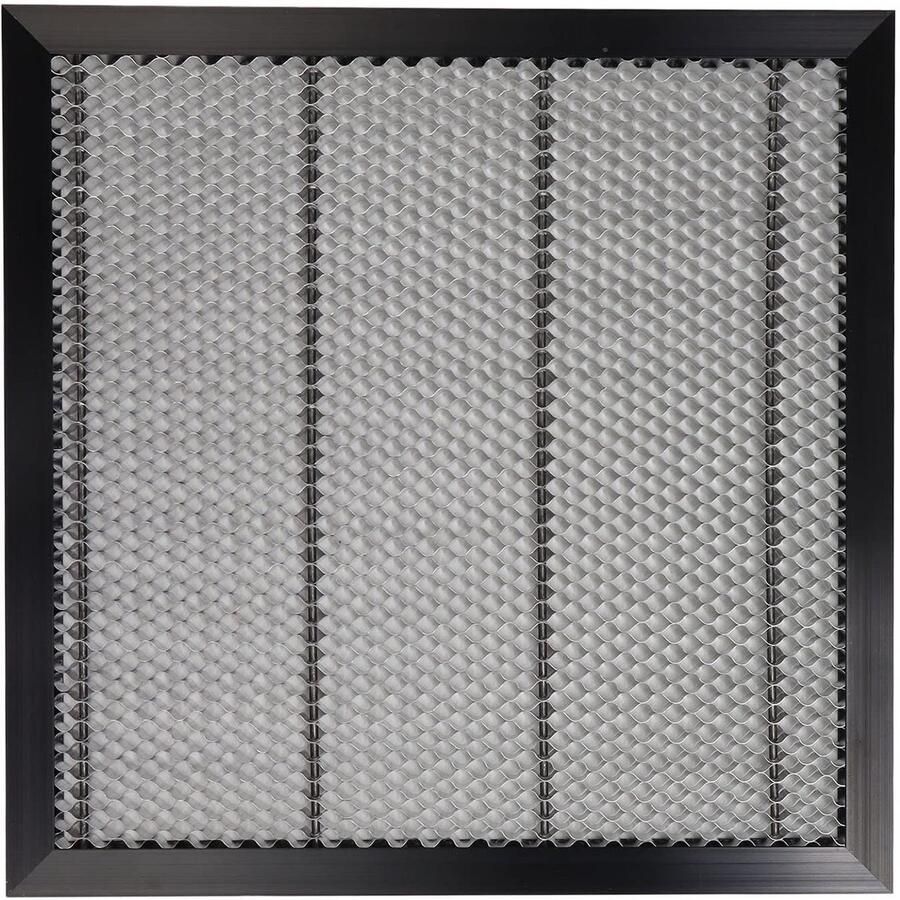 Store_7 Honeycomb werktafel CNC-snijmachine Efficiënt lasergraveerplatform Geel Aluminium laserwerktafel Voor hout en acryl snijden 4