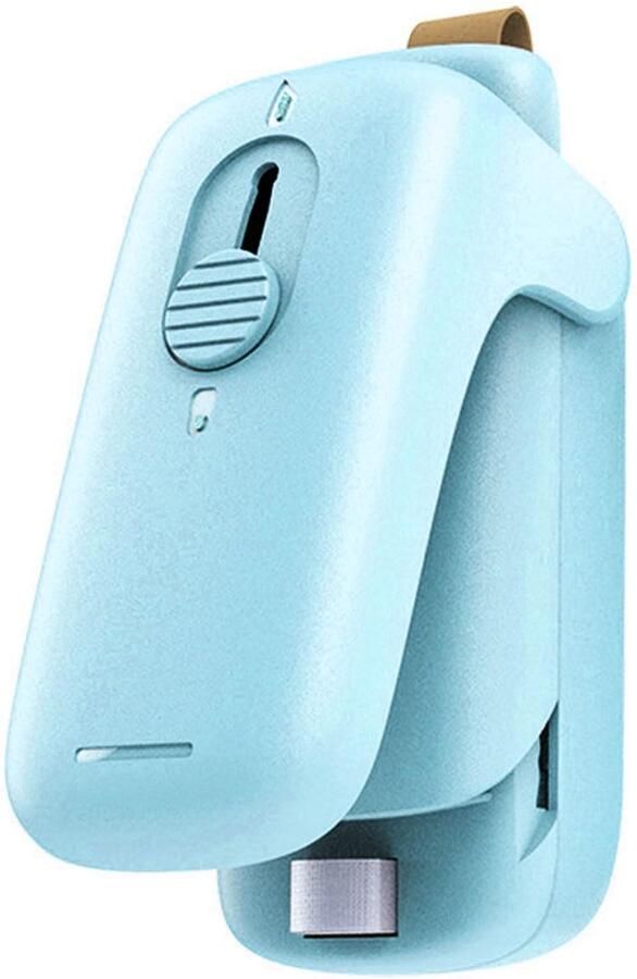 Store_7 Mini Bag Sealer Handheld Heat Vacuum Sealer Draagbaar en veelzijdig Groen Voedselbeschermer Perfect voor thuis en onderweg Id