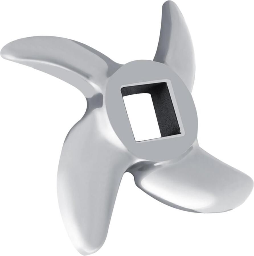 Store_7 Roestvrijstalen Gehaktmolenblad Gehaktmes Snijder Duurzaam en krachtig Rood Snijplaat Reserveonderdeel Geschikt voor vleesmolen