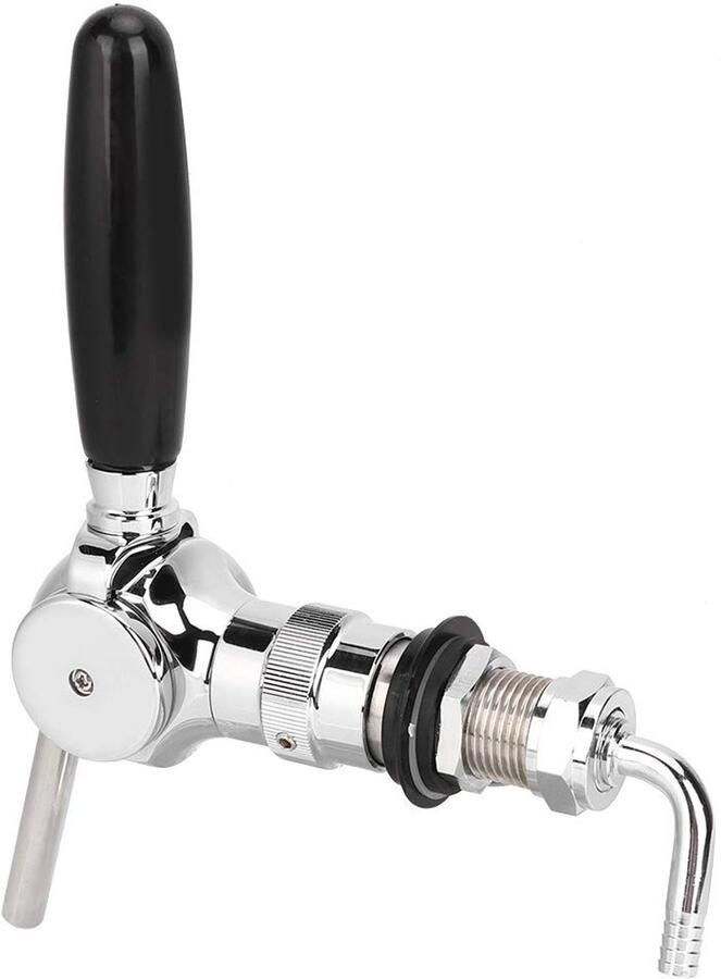Allecto Bier Tap van Messing Verstelbare Bierkraan voor Thuisbrouwerij en Feesten