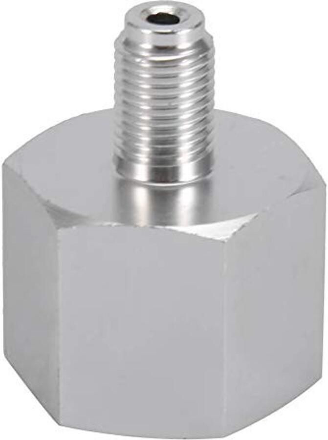 Store_8 CO2 Adapter Mini Regulator Homebrew Bier 6ACME-6G naar 3 8-24UNF Compacte oplossing Bierbrouwen Verstelbare druk Geschikt voo