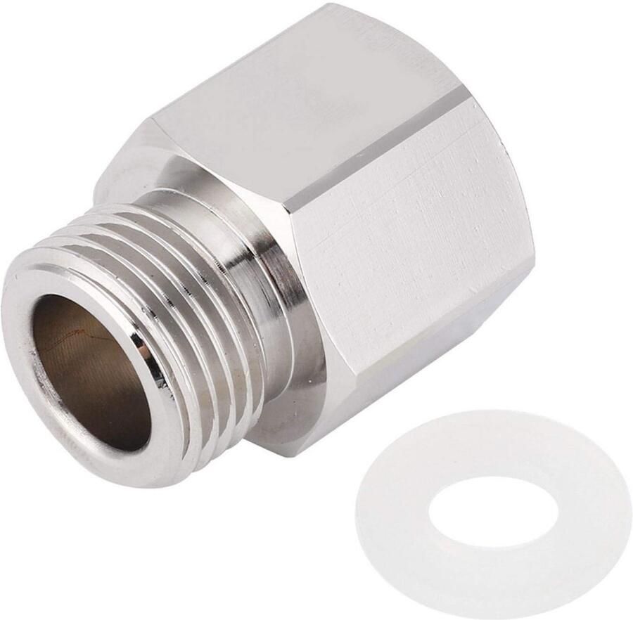 Store_8 CO2 Adapter TR21 4 naar W21.8 Aluminium Keg Regulator Perfect voor Thuisbrouwerij Voor Efficiënte Gasafgifte Lichtgewicht en Duur