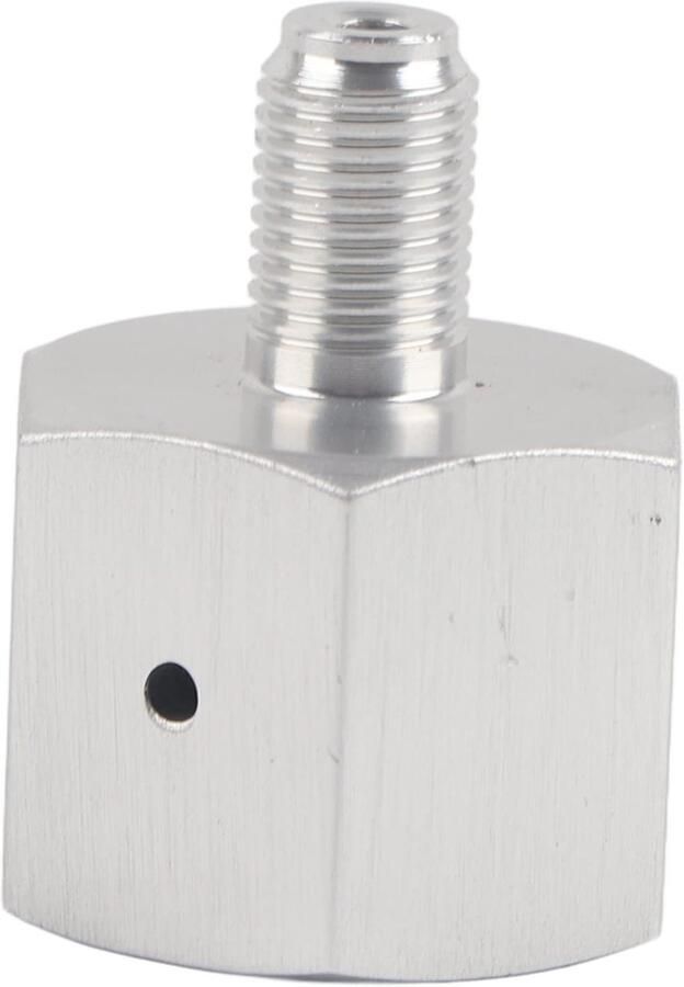 Store_8 CO2 Regulator Adapter Aluminium Thuisbrouwerij Accessoire Stevige kwaliteit Brouwen van bier 3 8 naar CGA320 Geschikt voor hobb