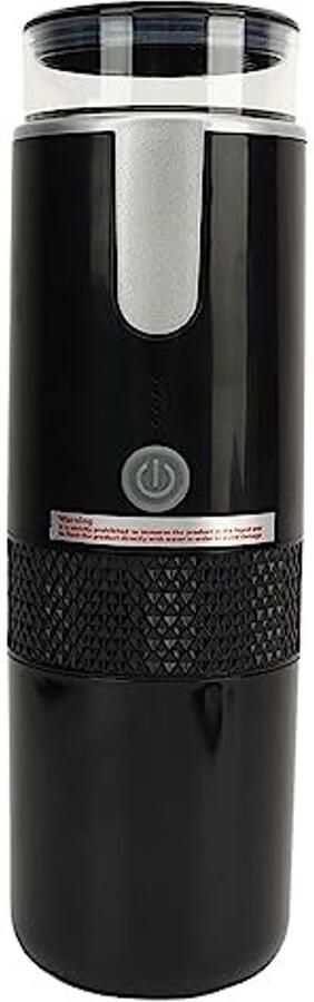 OmGoods Dailygoody Draagbare espressomachine Reiskoffiezetapparaat Handbediend en lichtgewicht Voor thuis en onderweg Voor gemalen koffie en capsule