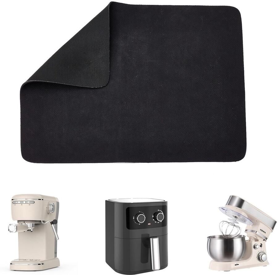 Store_8 Keukenapparaat Sliders Draaibare Mat 30x40 cm Espresso Machine Keukenmachines Anti-slip Ondergrond Geschikt voor Apparatuur