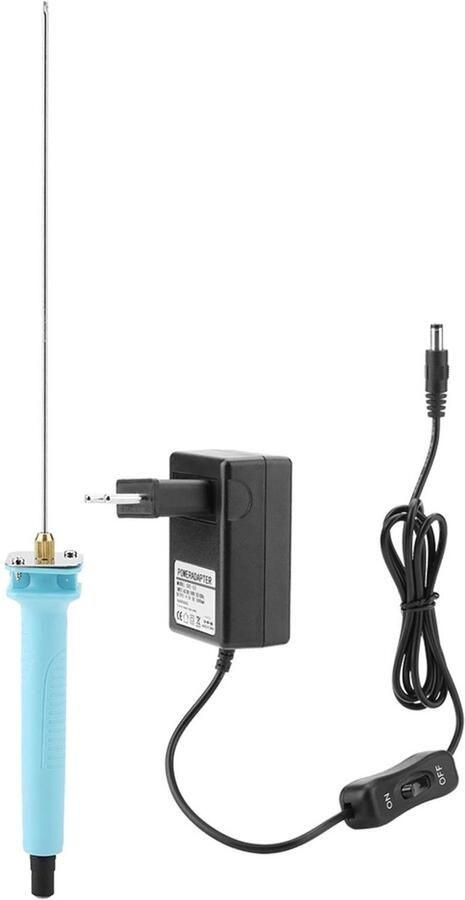 Allecto Schuimsnijder Elektrische Snijmachine 30W Warmtesnijder 25cm Graveerpen voor Polystyreen Ideaal voor Hobby en Klussen Fijn en