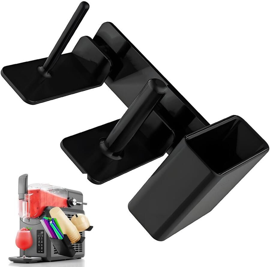 Store_8 Smoothie Maker Accessoirehouder Organizer Voor Straws Cups en Lids 3-in-1 Systeem Keukenhulp Geschikt voor Zelfgemaakte Dranke