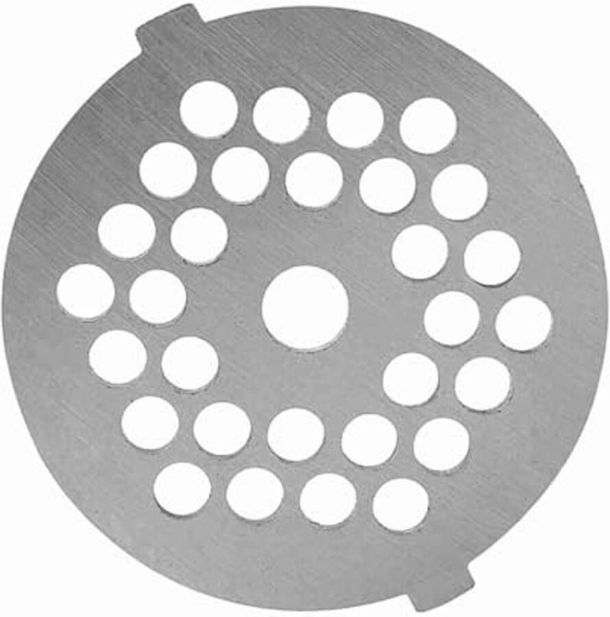 Store_8 Vleesmolen Mes Professioneel Reserveonderdeel RVS 5 mm Gat Vleesverwerking Vleesmolens Geschikt voor Vleesmolens RV
