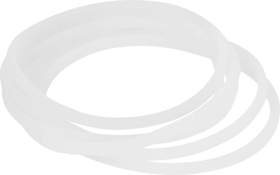 Store_9 Juicer Afdichtingsring Vervangingsonderdelen Wit Rubberen Pakking Geschikt voor Magic Blender 250W Model 6 Stuks