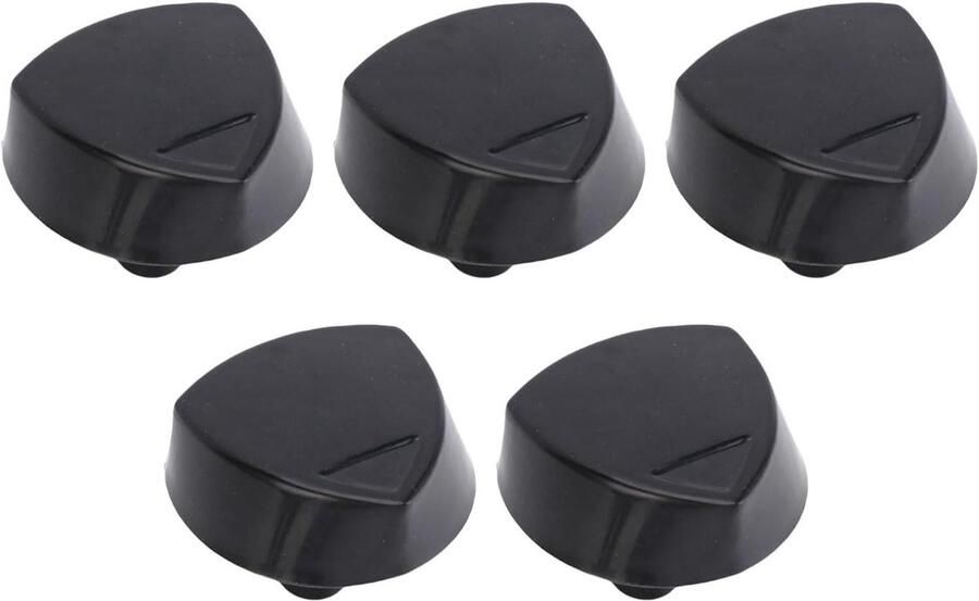 Stove Replacement Knobs Kookplaat Knoppen Koken Vereenvoudigen Universele Pasvorm 5cm Diameter Zwart