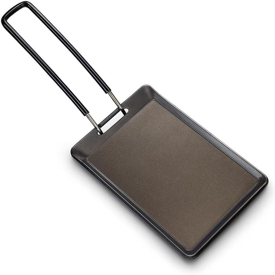 Strijkijzer Draagbaar Compact Gemakkelijk Schoon Te Maken BBQ-grillpan voor Kamperen Thuis Buiten