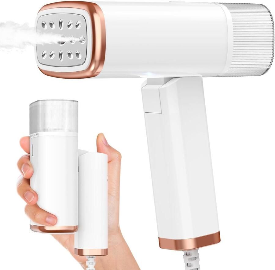 Strijkijzer Strijkijzers Stoom Stoomapparaat Reisstrijkijzer Stoomapparaat Kleding Opvouwbaar Horizontaal En Verticaal Stomen Kreukverwijderaar Snel Opwarmen In 20 Seconden 1200w 120ml Watertank Voor Thuis Op Reis En Op Kantoor