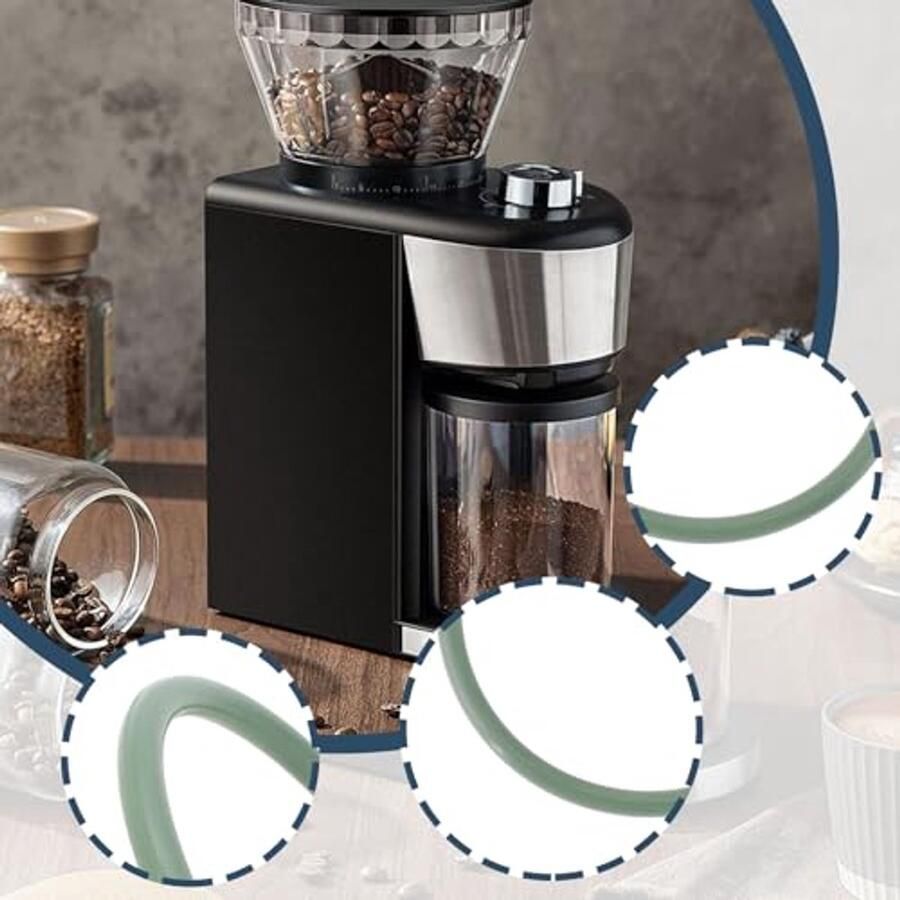 Stuks afdichtringen zetgroep o-ringen 58x50.8x3.5mm koffiemachine o-ringen vervangend onderdeel OR155 402226000 compatibel met Quick Mill compatibel met Orione compatibel met Pegaso