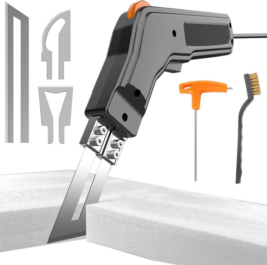 Styrofoam Cutter 300W 3 Nichrome Blades Professionele Snijtemperatuur 32-1.112 °F Ideaal voor EPS en EPP ShopVlot