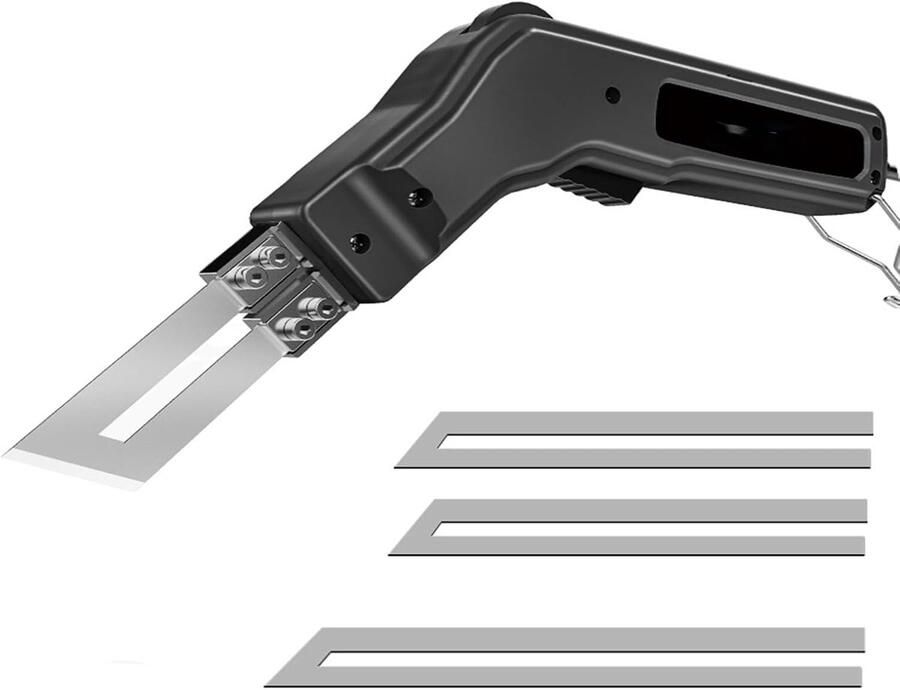 Styrofoam snijder met hete draad elektrische hete snijder thermometer voor polystyreen met 3 messen voor het snijden van licht schuim