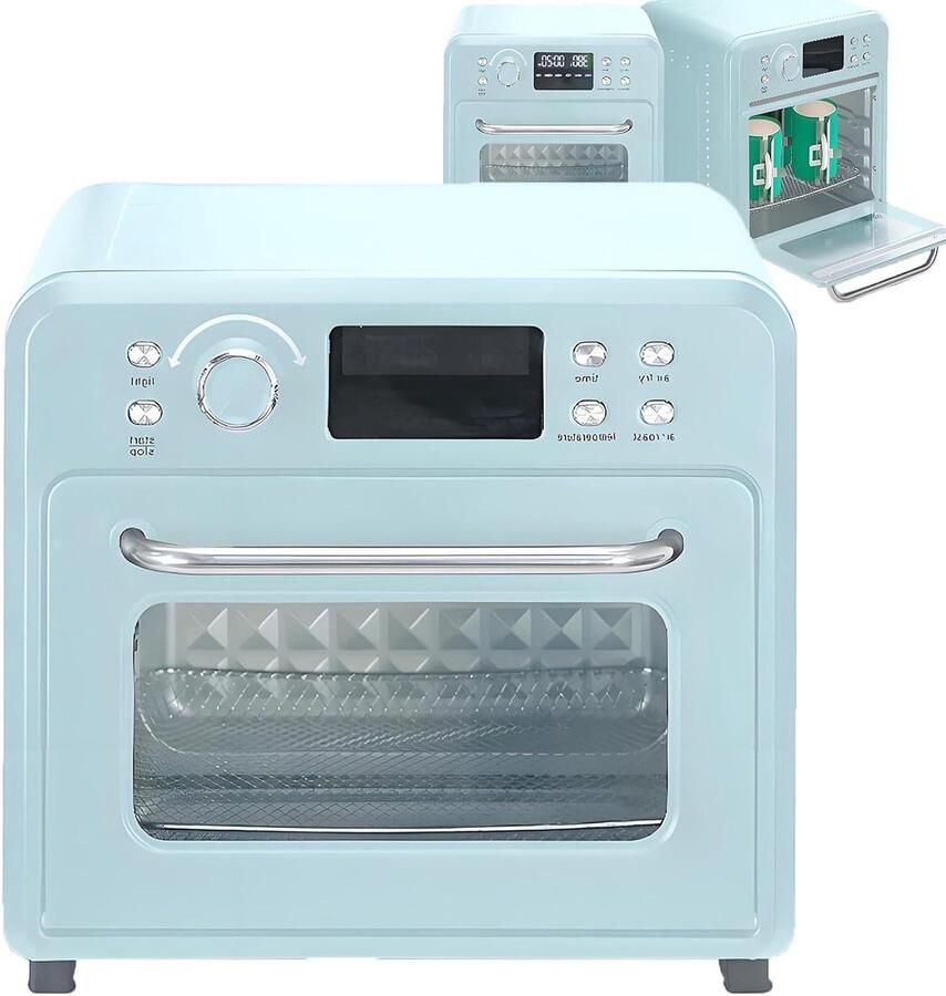 Sublimatieoven Warmteoverdracht Oven Items Personaliseren 360° Gelijkmatige Verwarming 16L Capaciteit Blauw