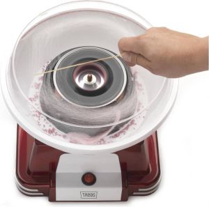 Suikerspinmachine retro Rood- suikerspinmaker suikerspin- suikerspin machine
