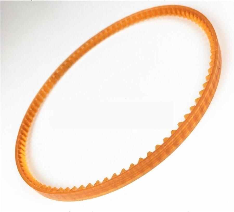 Suikerspinmachine Riem Reserveonderdeel Machine Suikerspinnen Maken Specifiek Model Onderdeel 6x350 mm Zwart