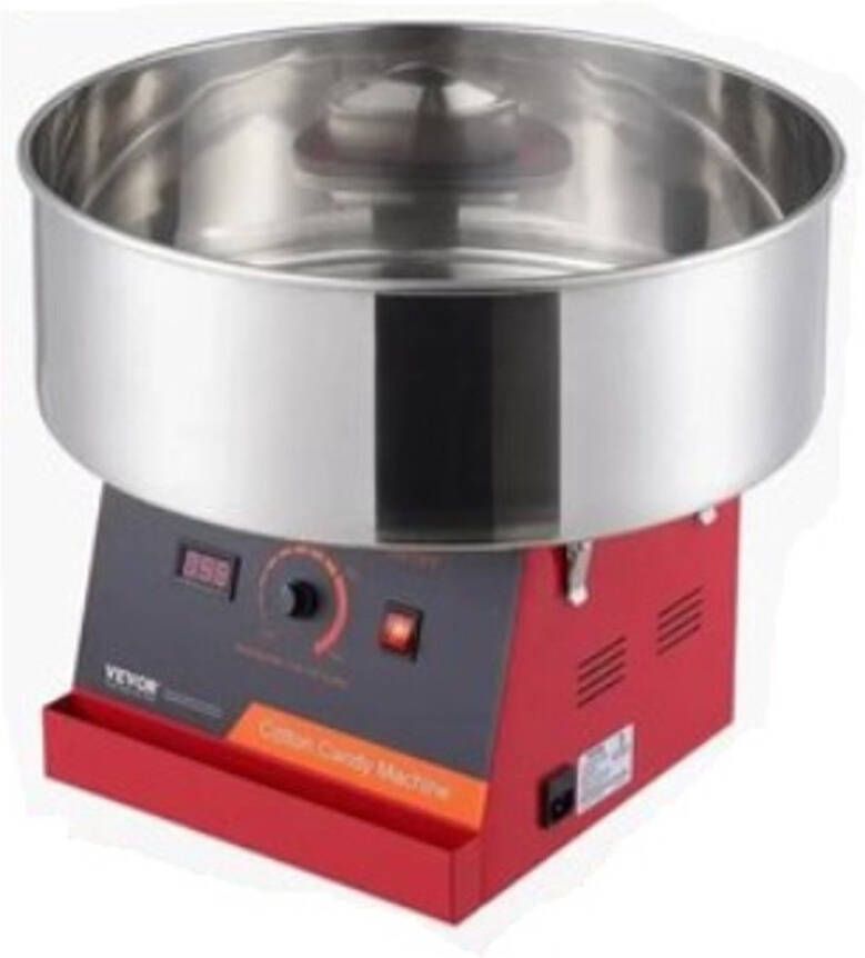 Suikerspinmachine Suikerspin Professioneel Rood Suikerspin