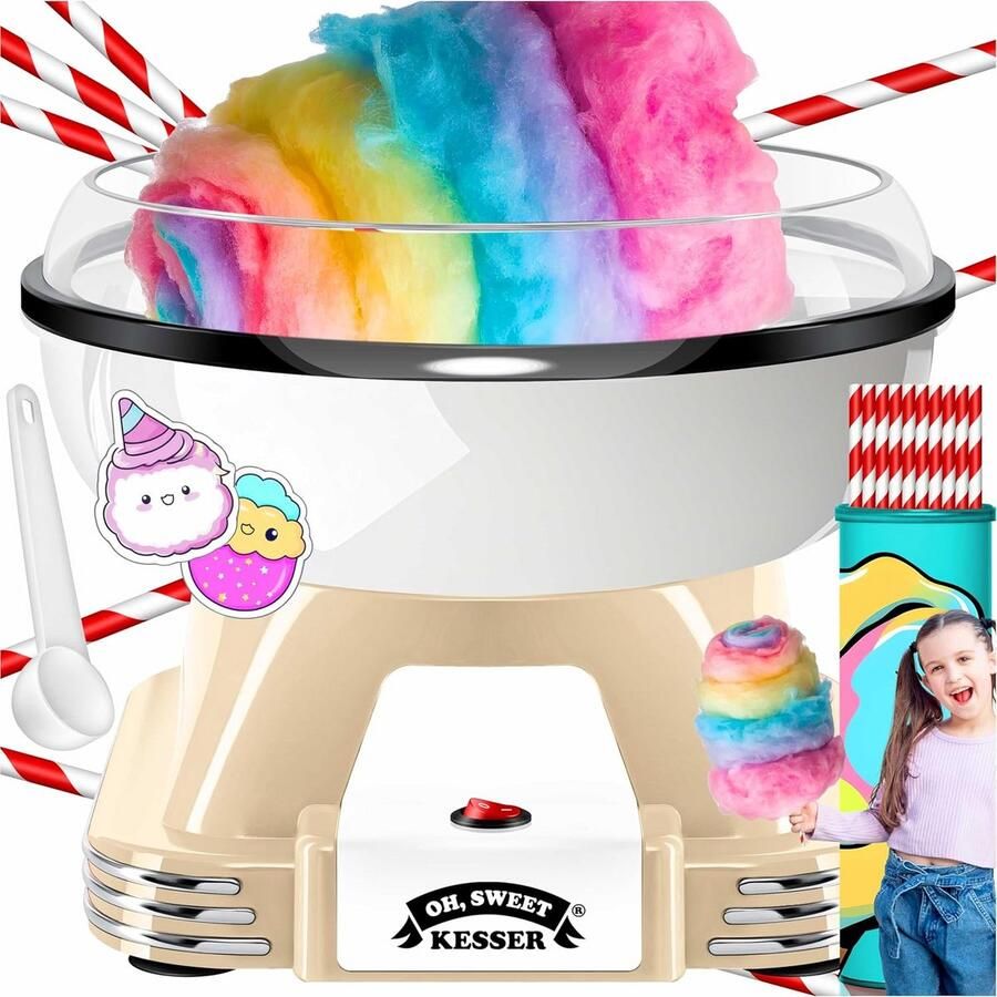 Suikerspinmachine Suikerspinmaker voor Thuis Feest