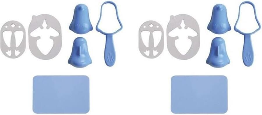 Sushi Maker Set Rijstvormpjes Maak Rijstballen Dieren Vormen 2 Sets Multicolor