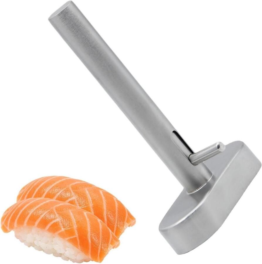 Sushi Rijstvormer Sushi Maker Kit Zelfgemaakte Sushi Maken Roestvrijstalen Constructie 14 x 8 x 8 cm